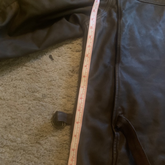 Sold : Indiana Jones Leather Jacket Authentic Large Bomber - Picture 7 of 13